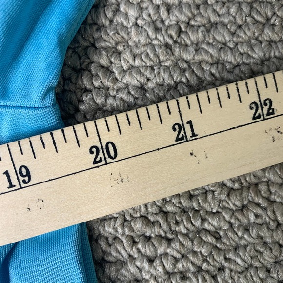 Trunks Surf & Swim Co. Mens Rash Guard Top Size Medium Blue Short Sleeve UPF 20+ - Picture 8 of 12